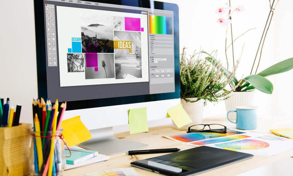 Graphic design work